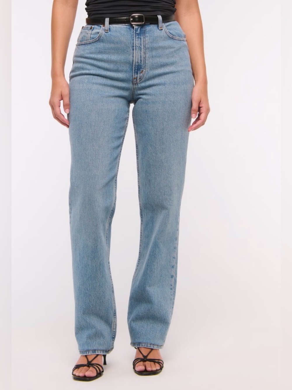 Abercrombie & Fitch Curve Love Ultra High Rise 90s Straight Jean Women’s size 14